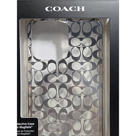 Coach iPhone Signature ProtectiveCase with MagSafe! iPhone16 retail:$78 - Picture 2 of 10